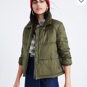 Madewell Travel Buddy Packable Puffer Jacket